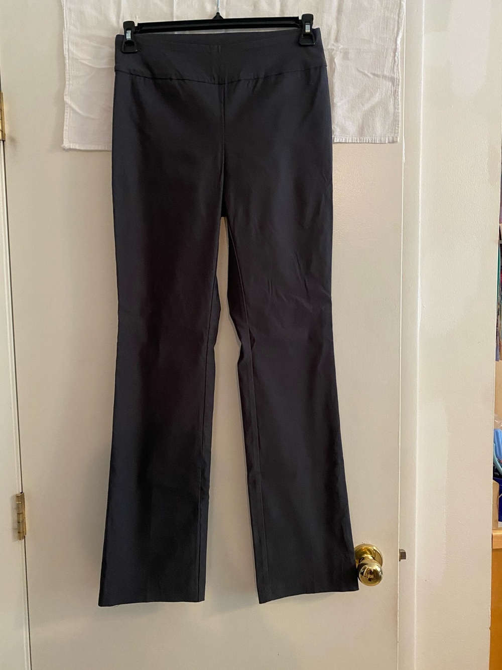 Tribal charcoal gray Boot Cut Pants